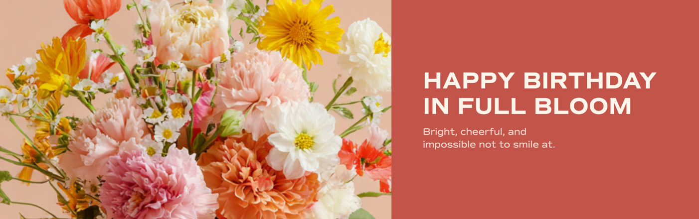 Shop Birthday Flowers