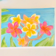Hand Painted Cards