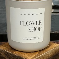 Flower Shop Candle