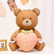 Love Hug Teddy Balloon