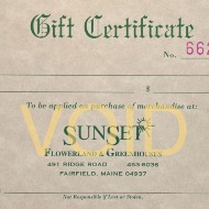 Gift Certificate