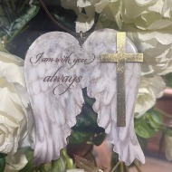 I am with you always- Wood Wings