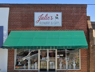 Storefront of Julie's Flowers