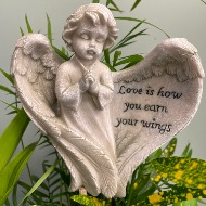 Angel Planter Pick - Polyresin
