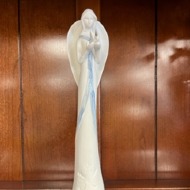 Ceramic Angel Statue W/Peace Dove