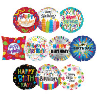Happy Birthday Mylar Balloon