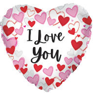 I Love You Mylar Balloon