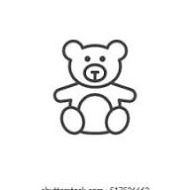 Mini lady bear