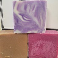 Joie de Charlotte Soy Soap all natural hand poured