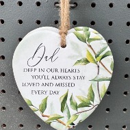 Dad Charm / Ornament for arrangements