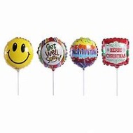 Mylar Balloon on stick