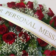 Funeral Banner Ribbon