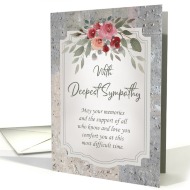 Full Size Sympathy Card
