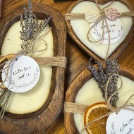 Willow Grace Wooden Craft Candle