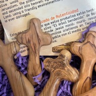 Holy Land Olive Wood Cross