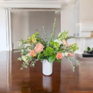 Locally grown for you crescent arrangement