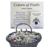 Colors of Faith Angel Charm