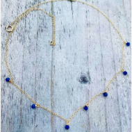 Lapis Gold Filled Necklace