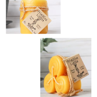 Primitive Panies Beeswax Candle