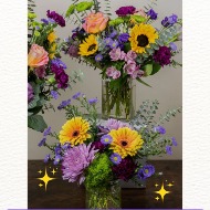 A mini version* of your bouquet!