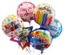 mylar birthdays,get well,anniversary I love you