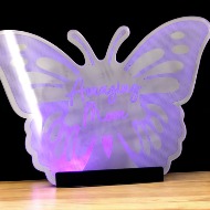 Amazing Mom LED Butterfly Pick