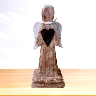 Eight Inch Wooden Angel