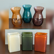 Autumn assorted vases