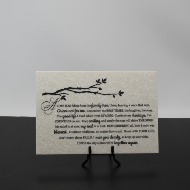 A Limb Has Fallen -Corian Tile