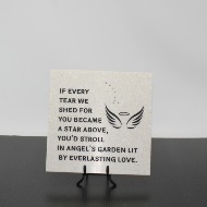 If Every Tear We Shed- Corian Tile