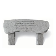 Stone Sympathy Bench