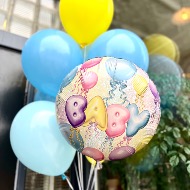 Baby Boy Balloon Bouquet