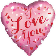 I Love You Mylar Balloons