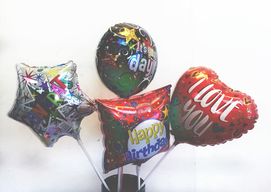 Air filled small balloon