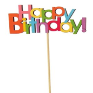 Happy Birthday Pick