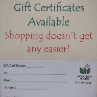 Gift Certificates