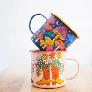 Trek Light Enamel Mugs