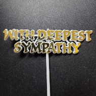 With Deepest Sympathies Pick