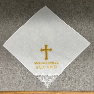 Sympathy keepsake Handkerchief