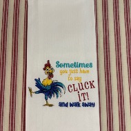 Kitchen Towel Cluck It