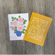 Blank Greeting Card