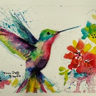 Handwritten Card (Nina Fritz Artwork)