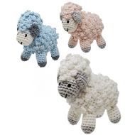 4' x 4" Crochet Lamb