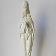 Ceramic Madonna Figurine