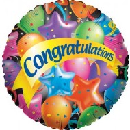 Congratulations mylar balloon