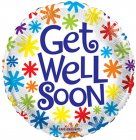 Get well mylar balloon
