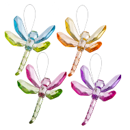 Acrylic Dragonfly Dimensions: 3" Wx41/4" Dx2”