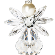 Pearl Angel Ornament