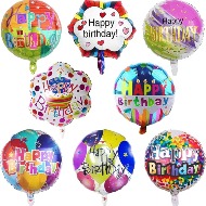 Happy Birthday Mylar Balloon ( Various styles)