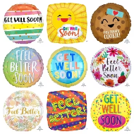 Get Well Mylar Balloon ( Varieties)